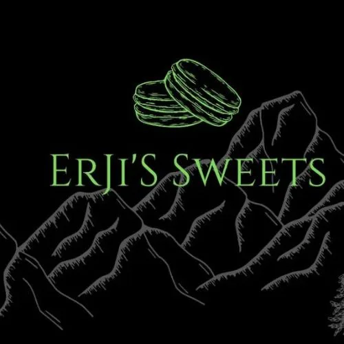 Logo des meilleurs macarons du valais et de suisse chez Erjis Sweets