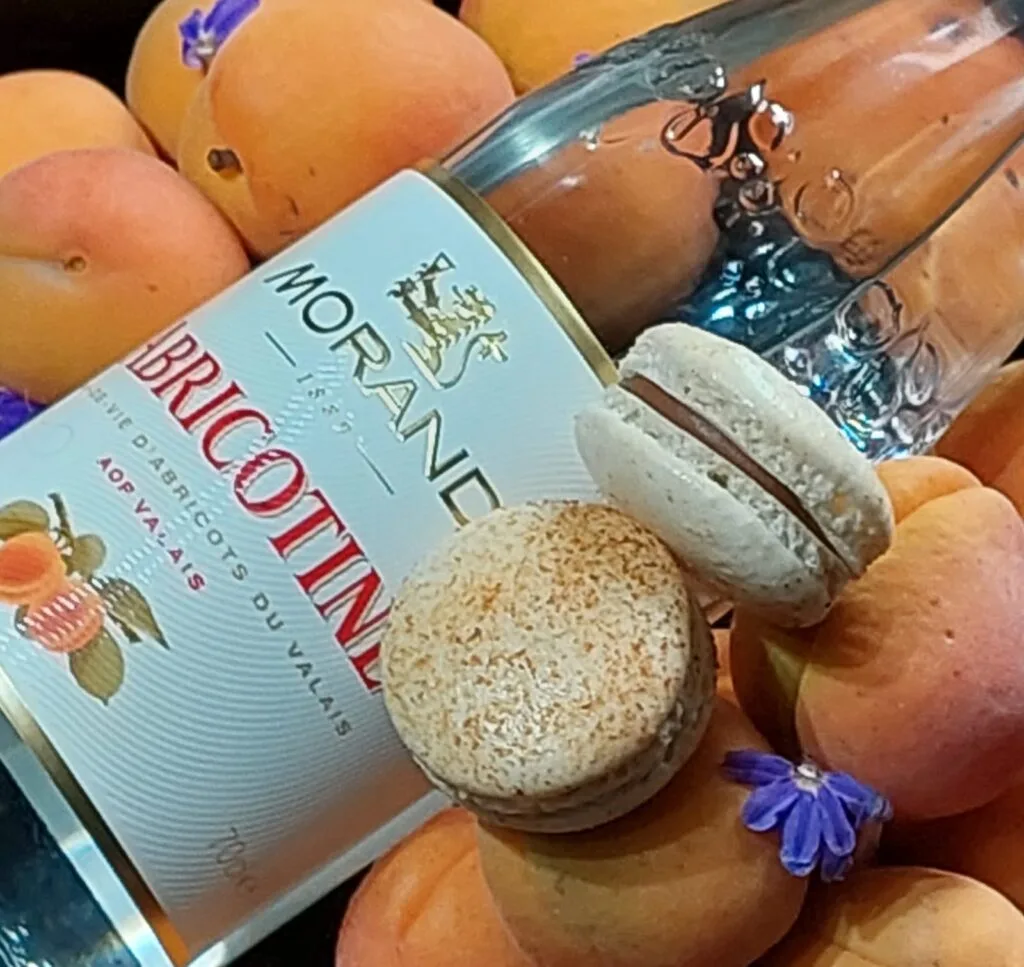 Macarons abricotine
